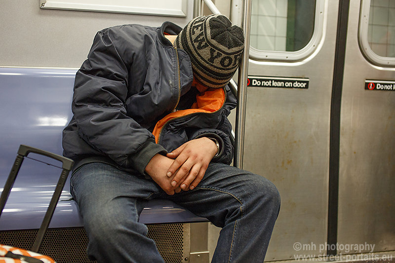 underground sleep - nyc underground