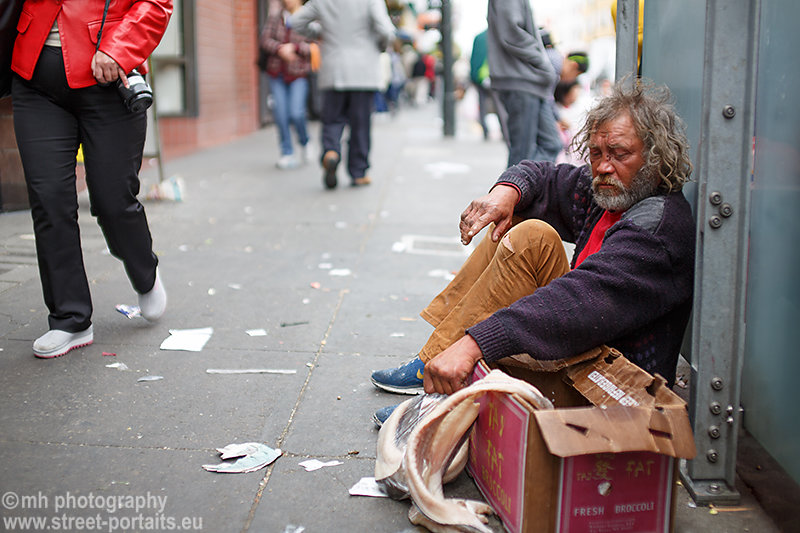 fish man - china town san francisco